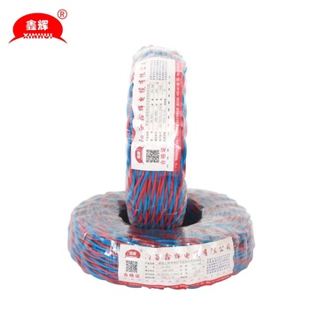 Twisted Pair Wire အိမ်သုံး Pure Copper RVs တာရှည်ခံ Twisted Pair Lamp Wire Double Core