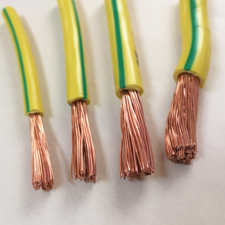 H07V-R / H07V-U / BV / BVR 450/750V 1.5mm Cable Pvc Insulated Copper Conductor အမျိုးအစား Thw Wire 99.9999 % ကြေးနီစစ်စစ် 