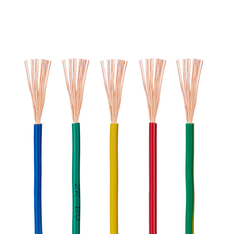 H07V-R / H07V-U / BV / BVR 450/750V 1.5mm Cable Pvc Insulated Copper Conductor အမျိုးအစား Thw Wire 99.9999 % ကြေးနီစစ်စစ် 